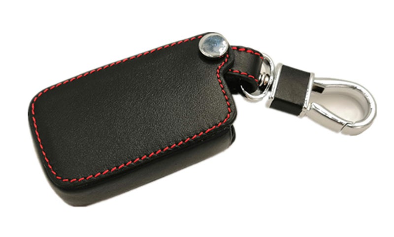 KAWIHEN Leather Key Fob Cover Replacement for Toyota Highlander Prius Prius C Prius V RAV4 HYQ14AAB HYQ12ACX HYQ14AEM - Image 2